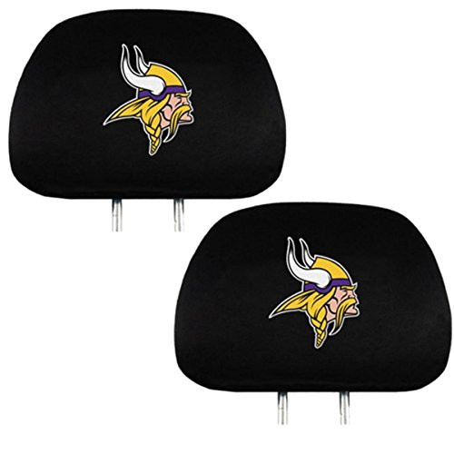 Team ProMark Official National Football League Fan Shop Authentic Headrest Cover (Minnesota Vikings)