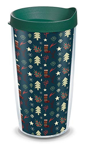 Tervis Christmas Forest Wrap with Hunter Travel Lid 16-Ounce Tumbler
