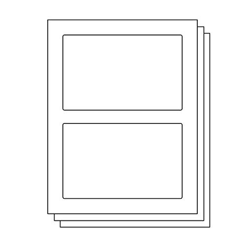 4-1/4 X 6-3/4 inch Stamps.COM SDC-1200 Shipping Labels - 2 per Sheet, 300 Labels, 150 Sheets for Inkjet & Laser Printers OfficeSmartLabels
