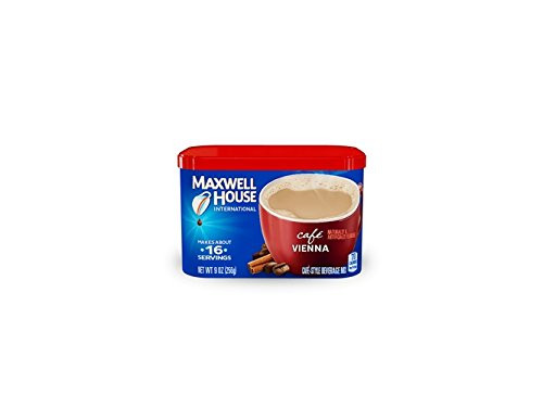 Maxwell House International Coffee Cafe Vienna, 9-Ounce Cans (Pack of 4)