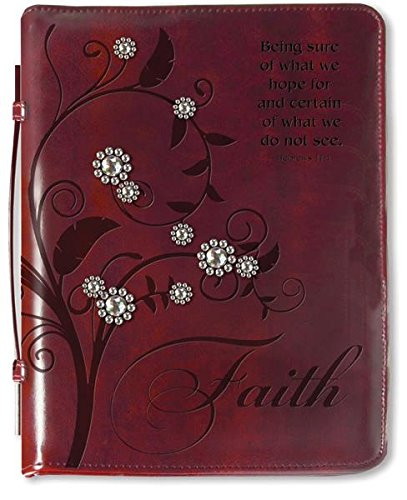 Divinity Boutique Tree of Faith with Gems (M) Bible Cover