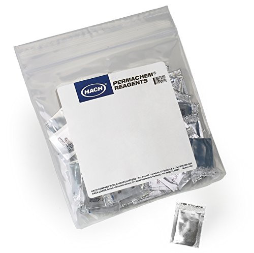 Hach 2105669 DPD Total Chlorine Reagent Powder Pillows, 10 mL, (Pack of 100)