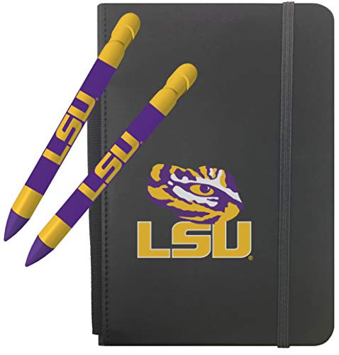 Greeting Pen 1213M2 LSU Tigers 5" x 8.25" Notebook/2 Pen Set