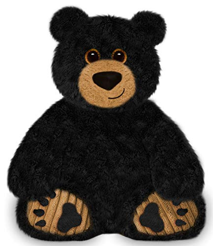 First & Main 7" Blackie Teddy Bear, Multicolor