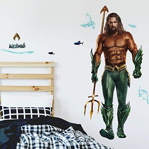 RoomMates Aquaman Peel And Stick Giant Wall Decals