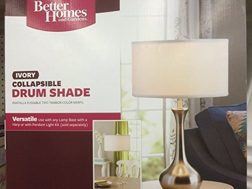 Better homes and gardens collapsible drum shade by Better Homes & Gardens