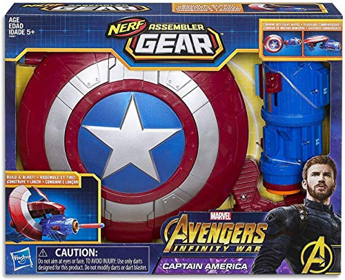 Marvel Avengers: Infinity War Nerf Captain America Assembler Gear