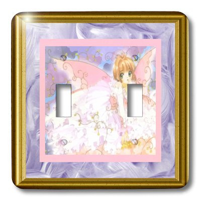 3dRose LLC lsp_14922_2 Princess in Training Double Toggle Switch