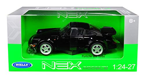 Porsche 964 Turbo Black 1/24-1/27 Diecast Model Car by Welly 24023 Porsche 964 Turbo Black 1/24-1/27 Diecast Model Car by Welly 24023