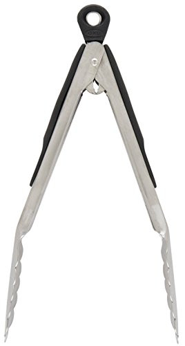 OXO Stainless Steel 9" Tongs, 9-Inch 2 pack
