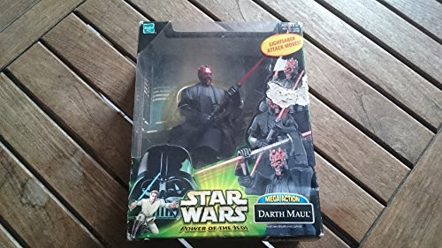 Star Wars Power of the Jedi DARTH MAUL Mega Action 6"nch Figure POTJ