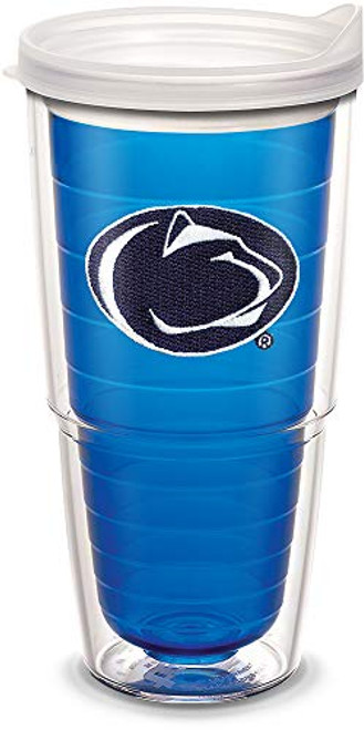 Tervis 1055480 Penn State Nittany Lions Logo Tumbler with Emblem and Frosted Lid 24oz, Blue Tervis 1055480 Penn State Nittany Lions Logo Tumbler with Emblem and Frosted Lid 24oz, Blue