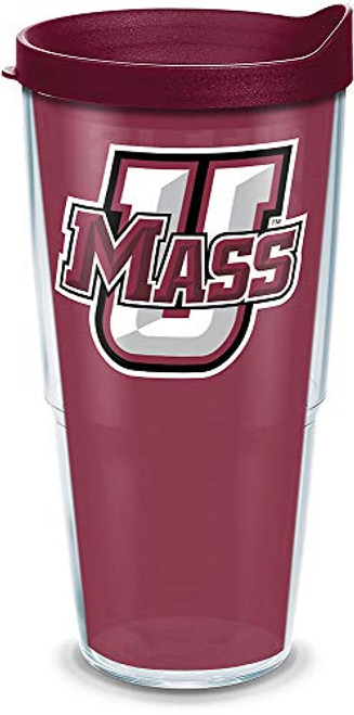 Tervis 1305853 UMass Minutemen Life is Good Insulated Tumbler with Wrap and Maroon Lid, 24oz, Clear Tervis 1305853 UMass Minutemen Life is Good Insulated Tumbler with Wrap and Maroon Lid, 24oz, Clear