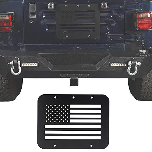 u-Box Jeep TJ Steel Tailgate Vent Cover Spare Tire Delete Plate for 1997-2006 Jeep Wrangler u-Box Jeep TJ Steel Tailgate Vent Cover Spare Tire Delete Plate for 1997-2006 Jeep Wrangler