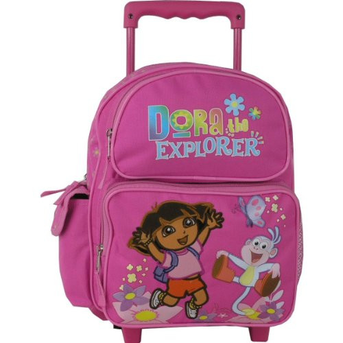 Dora the Explorer Toddler Rolling Backpack