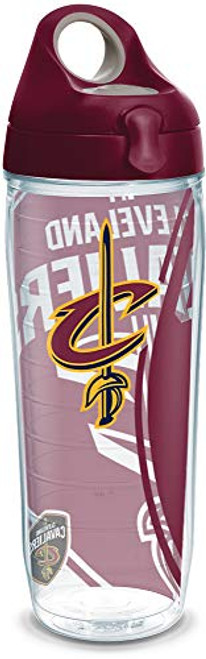Tervis 1296944 NBA Cleveland Cavaliers Insulated Tumbler with Wrap and Maroon Lid, 24oz Water Bottle, Clear Tervis 1296944 NBA Cleveland Cavaliers Insulated Tumbler with Wrap and Maroon Lid, 24oz Water Bottle, Clear