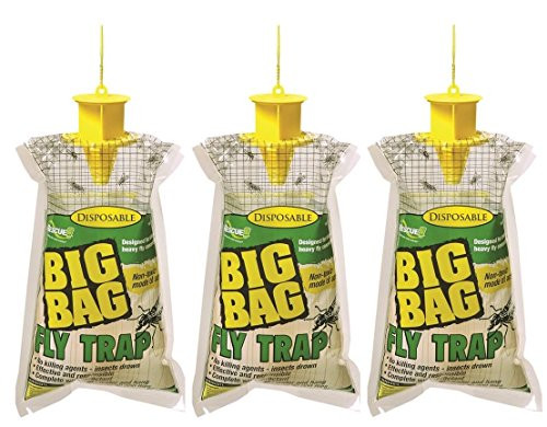 Rescue - Disposable Non-Toxic Big Bag Fly Trap (3 Pack)