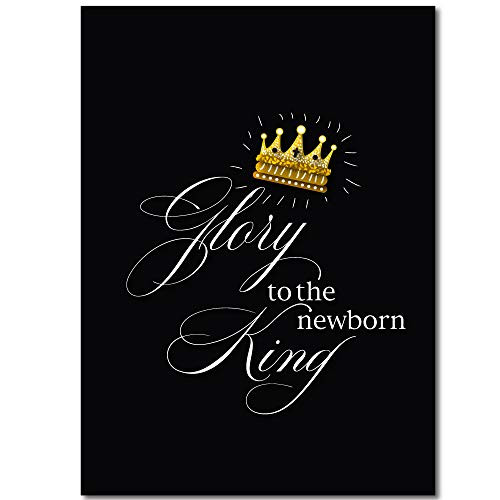 ZilloMart Christmas Holiday Boxed Cards H1914."Glory to the New Born King." 25 Cards with Verses, 26 Foil Lined Envelopes. ZilloMart Christmas Holiday Boxed Cards H1914."Glory to the New Born King." 25 Cards with Verses, 26 Foil Lined Envelopes.