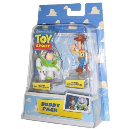 Disney / Pixar Toy Story Mini Figure Buddy Pack Action Buzz Lightyear and Action Sheriff Woody Disney / Pixar Toy Story Mini Figure Buddy Pack Action Buzz Lightyear and Action Sheriff Woody