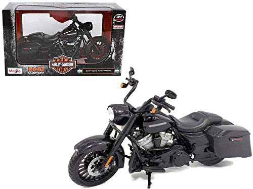 Maisto 2017 Harley Davidson King Road Special Black Motorcycle Model 1/12