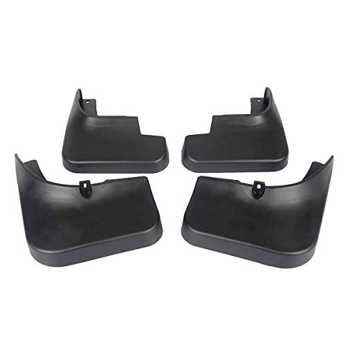 Set of 4 Front and Rear Mud Flaps Splash Guards for Toyota Highlander 2008-2010