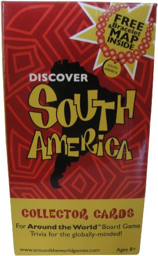 Around the World Collector Card Pack Discover South America