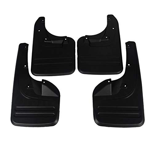 Set of 4 Front and Rear Mud Flaps Splash Guards for Toyota Hilux 2005-2012