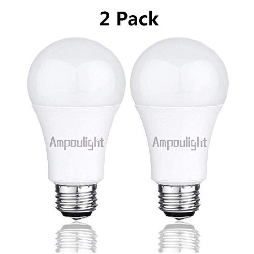 3-Way LED Light Bulb 50-100-150W Equivalent, 3000K Warm White and 500-1600-2200LM High Lumens A21 LED Bulb, 6-14-20W 3 Way Switching Medium Base Bulb, 2 Packs by Ampoulight 3-Way LED Light Bulb 50-100-150W Equivalent, 3000K Warm White and 500-1600-2200LM High Lumens A21 LED Bulb, 6-14-20W 3 Way Switching Medium Base Bulb, 2 Packs by Ampoulight