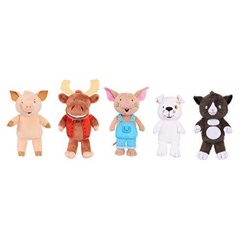 Just Play If You Give A Mouse A Cookie Bean Plush Collector's Set, 5Piece