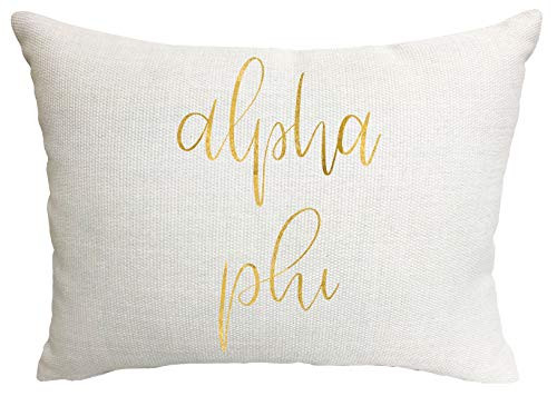 Alpha Phi Sorority Throw Pillow