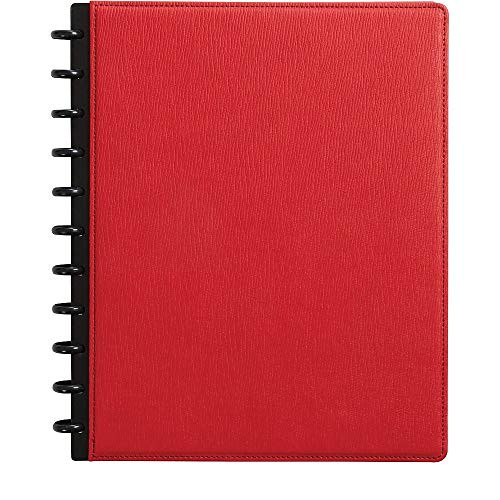 Staples 2724488 Arc Customizable Notebook System 8-1/2-Inch x 11-Inch Red Each