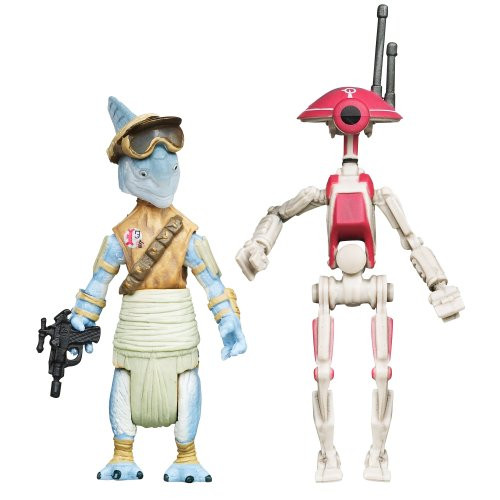 STAR WARS Vintage Figures - Episode I RATTS TYERELL & PIT DROID