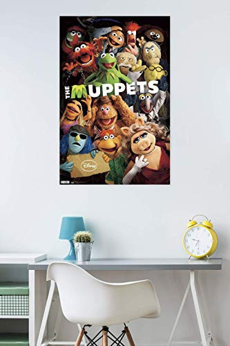 Trends International Muppets-One Sheet Clip Wall Poster, 22.375" x 34", Premium Poster & Clip Bundle
