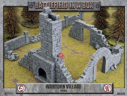Battlefield in a Box: Wartorn Village - Ruins