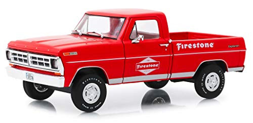 1971 Ford F-100 Pickup Truck Red Running on Empty Series 3 1/24 Diecast Model Car by Greenlight 85043