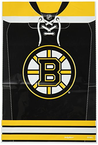 Amscan "Boston Bruins Collection" Loot Bags, Party Favor, 48 Ct.