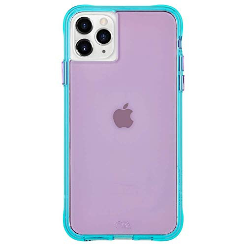 Case-Mate - iPhone 11 Pro Case - Tough NEON - 5.8 - Purple/Turquoise Neon