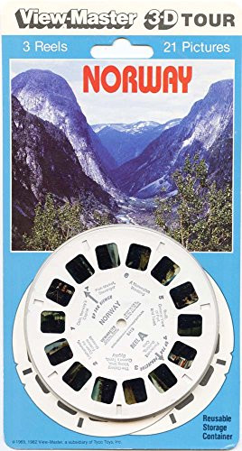 ViewMaster - Norway - 3 reels - 21 3D images - NEW
