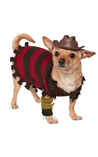 Rubie's A Nightmare on Elm Street Freddy Krueger Pet Costume, Extra-Large