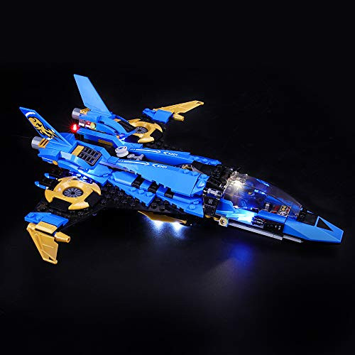 BRIKSMAX Led Lighting Kit for Legacy Jays Storm Fighter - Compatible with Lego 70668 Building Blocks Model- Not Include The Lego Set