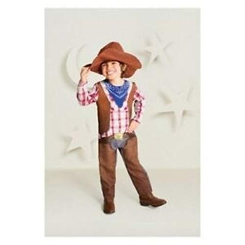 Toddler Cowboy Halloween Costume 18-24 Months Western West Cute Infant Outlaw World Farmer Hat Shirt