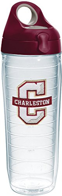 Tervis 1231859 Charleston Cougars Logo Insulated Tumbler with Emblem and Maroon Lid, 24oz Water Bottle, Clear Tervis 1231859 Charleston Cougars Logo Insulated Tumbler with Emblem and Maroon Lid, 24oz Water Bottle, Clear
