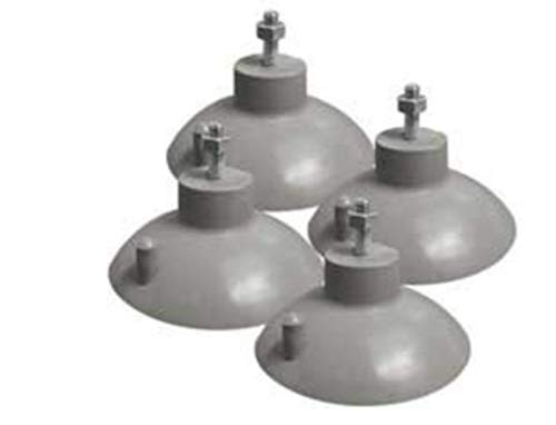 Weston French Fry Suction Cup Feet (4 pcs),gray