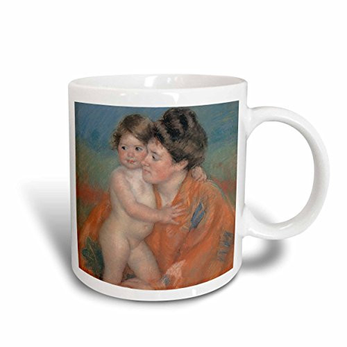 3dRose mug_169711_2 Woman with Baby, C 1902 By Mary Cassatt Ceramic Mug, 15-Ounce 3dRose mug_169711_2 Woman with Baby, C 1902 By Mary Cassatt Ceramic Mug, 15-Ounce