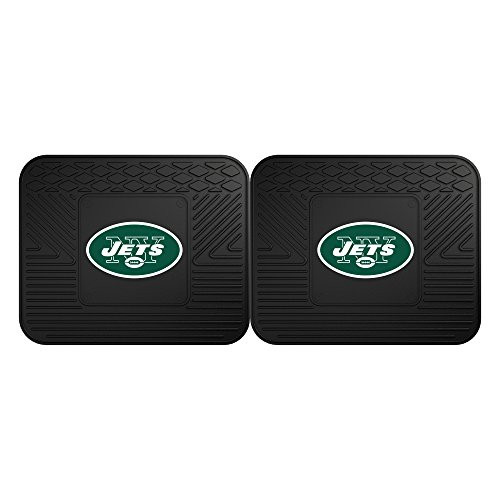 FANMATS 12317 NFL - New York Jets Utility Mat - 2 Piece FANMATS 12317 NFL - New York Jets Utility Mat - 2 Piece