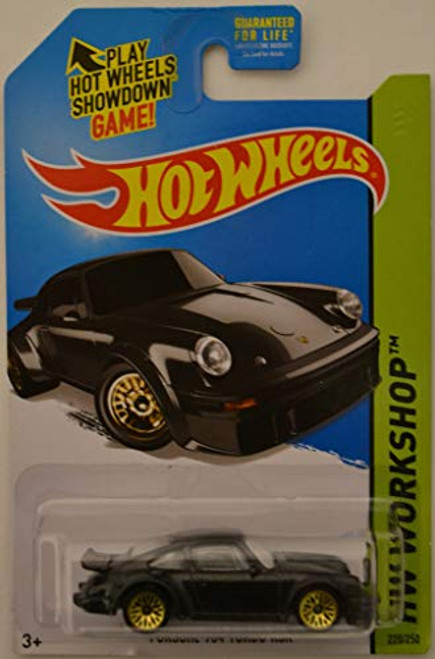 Hot Wheels Porsche 934 Turbo RSR Black #220 HW Workshop Series 1:64 Scale Collectible Die Cast Model Car Hot Wheels Porsche 934 Turbo RSR Black #220 HW Workshop Series 1:64 Scale Collectible Die Cast Model Car