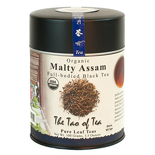 The Tao of Tea, Malty Assam Black Tea, Loose Leaf, 3.5-Ounce Tins (Pack of 2)