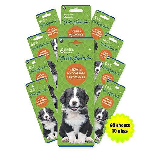 Trends International Stflippk Keith Kimberlin Puppies Sticker Flip Pack 10Count Bundle