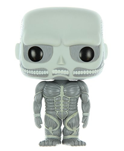 FunKo POP Anime: Attack on Titan - 6'' Colossal Titan Toy Figure - Exclusive Greyscale Edition