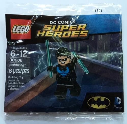 Limited Edition Polybag Lego 30606 Nightwing DC comics Batman Mini Figure
